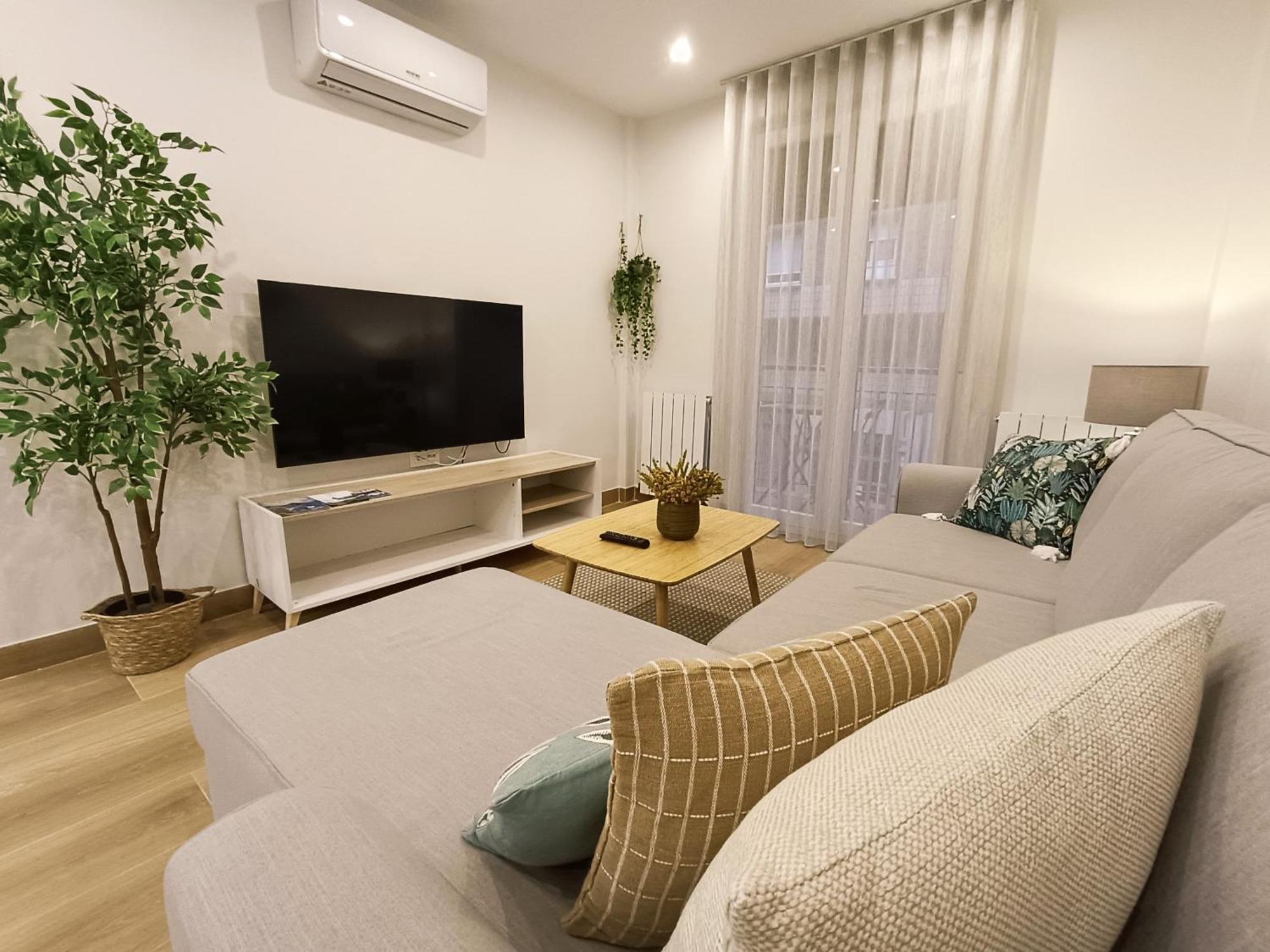 Bilbao Apartamento Muy Confortable Bagian luar foto